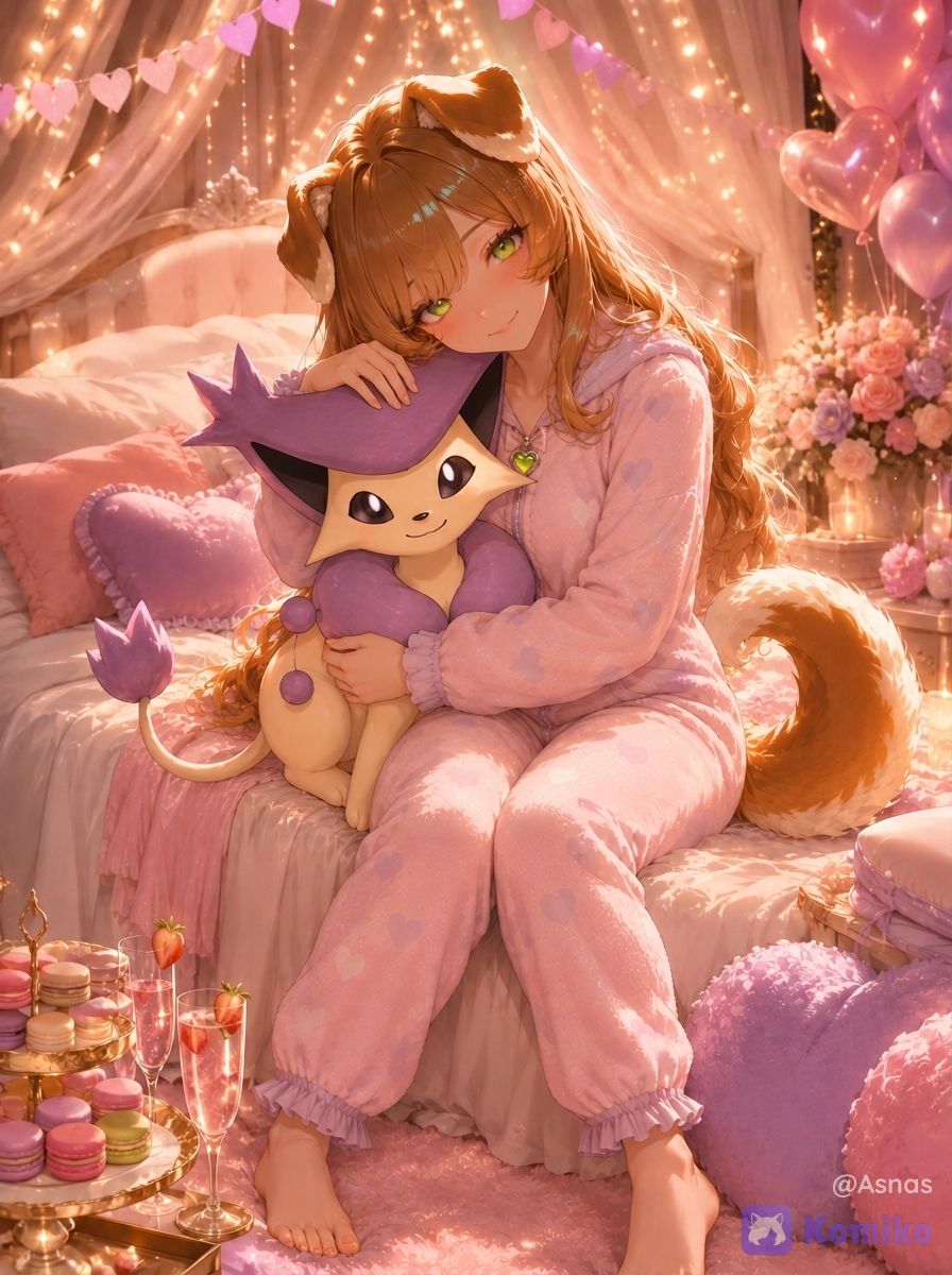 Purrfect Pajama Magic 💜✨