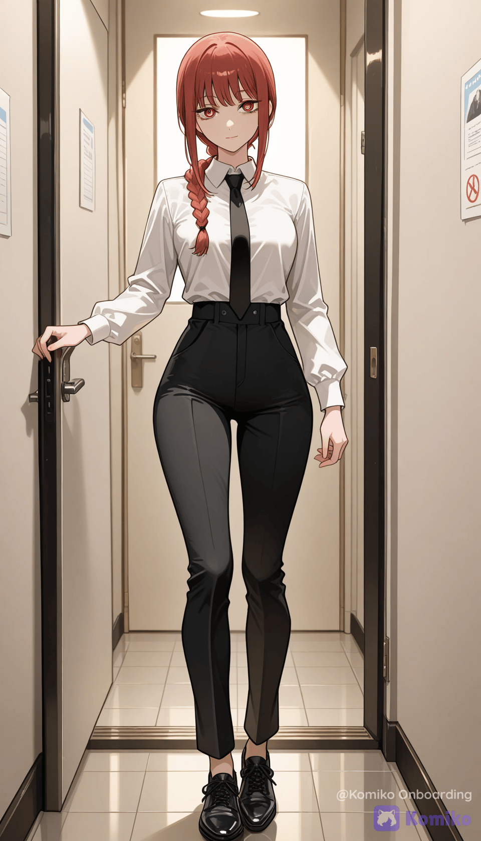 Quiet Office Corridor