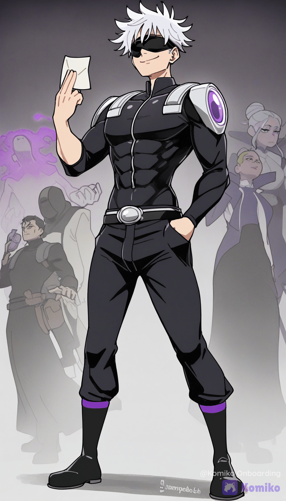 Sleek Dark Hero Vibe