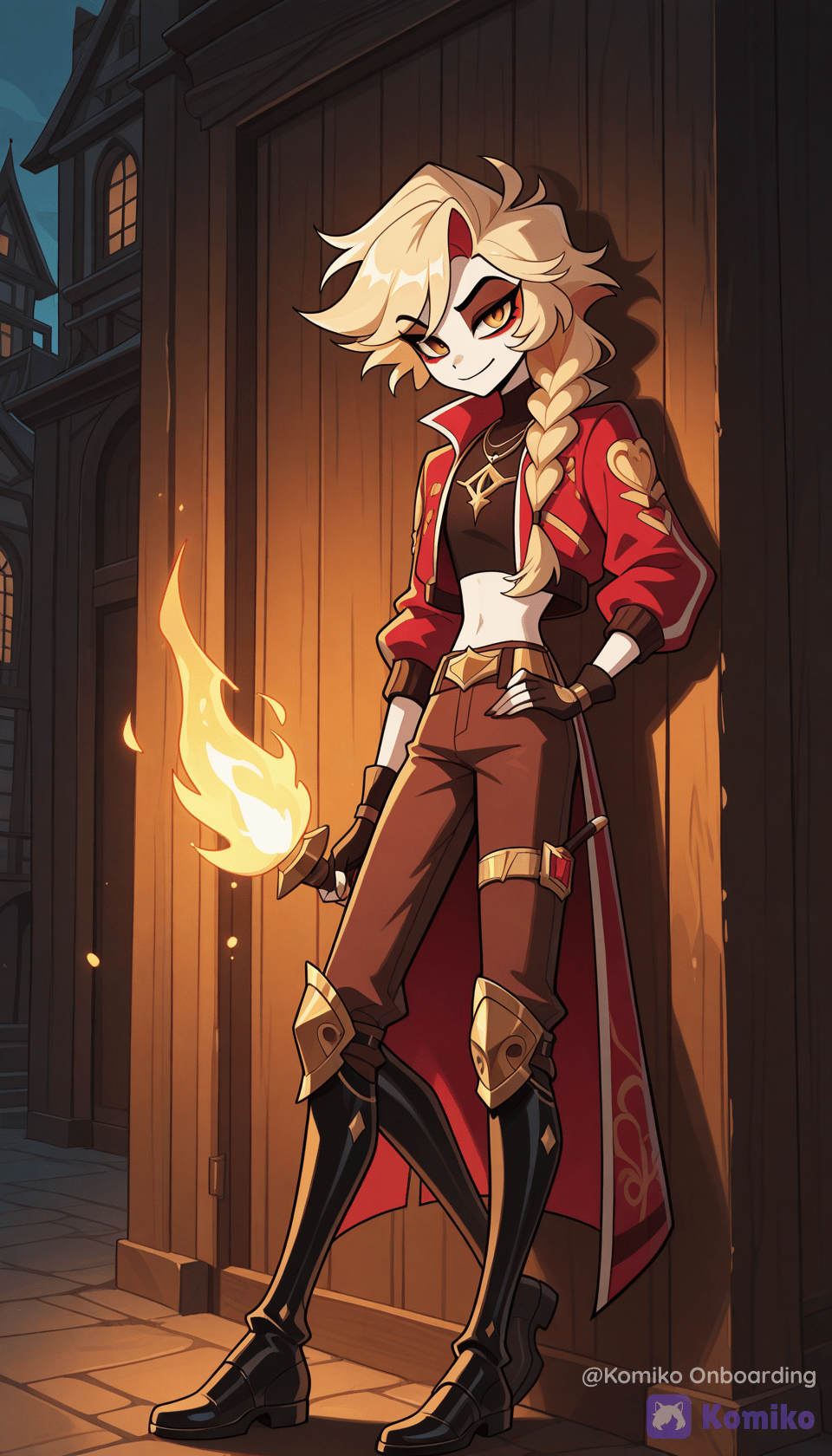 Warm Torchlight Glow