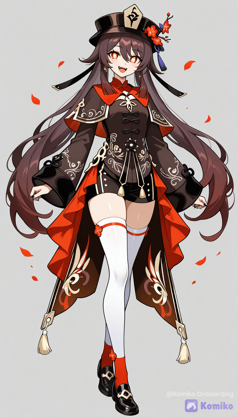 Dancing Red Petals