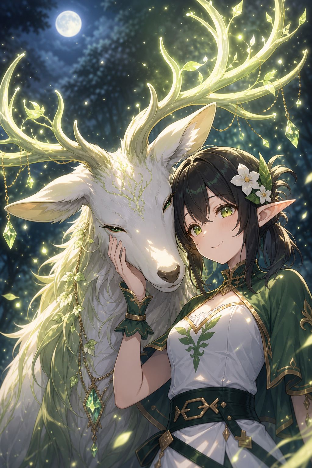 A Druid Elf of the Forest