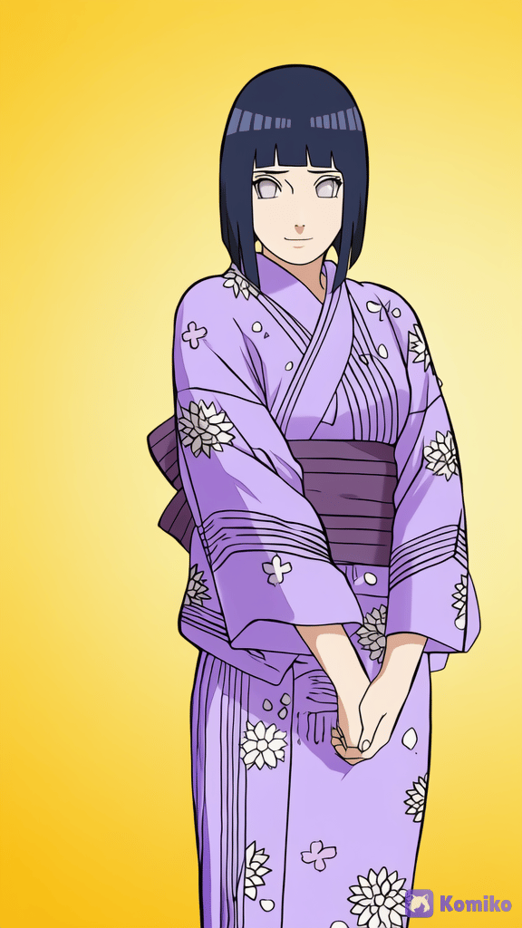 Yukata roxa ✨️