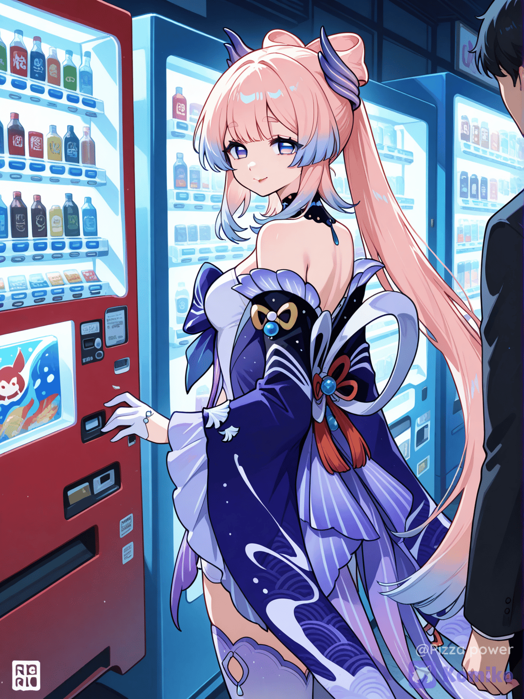 Kokomi shoping soda drink