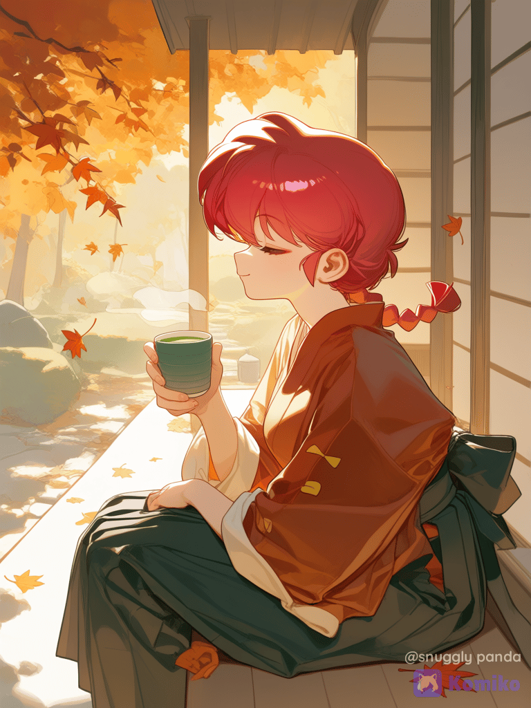 Teatime in Autumn with Ranma-Chan