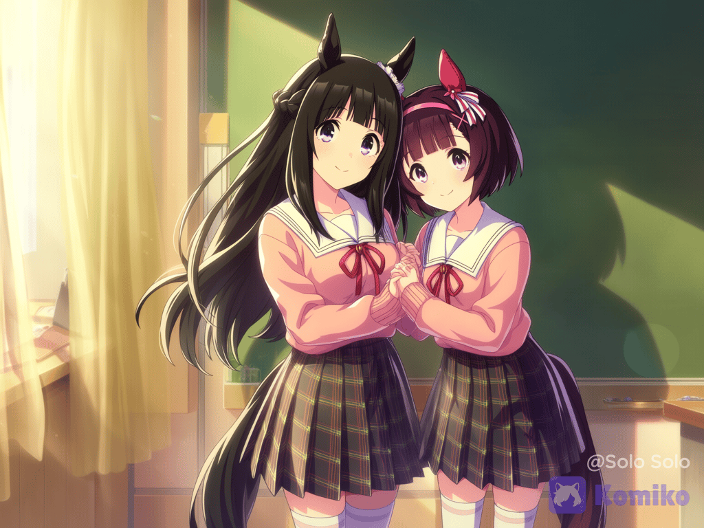 Chitanda Eru X Nishino Flower, Hyouka, Umamusume