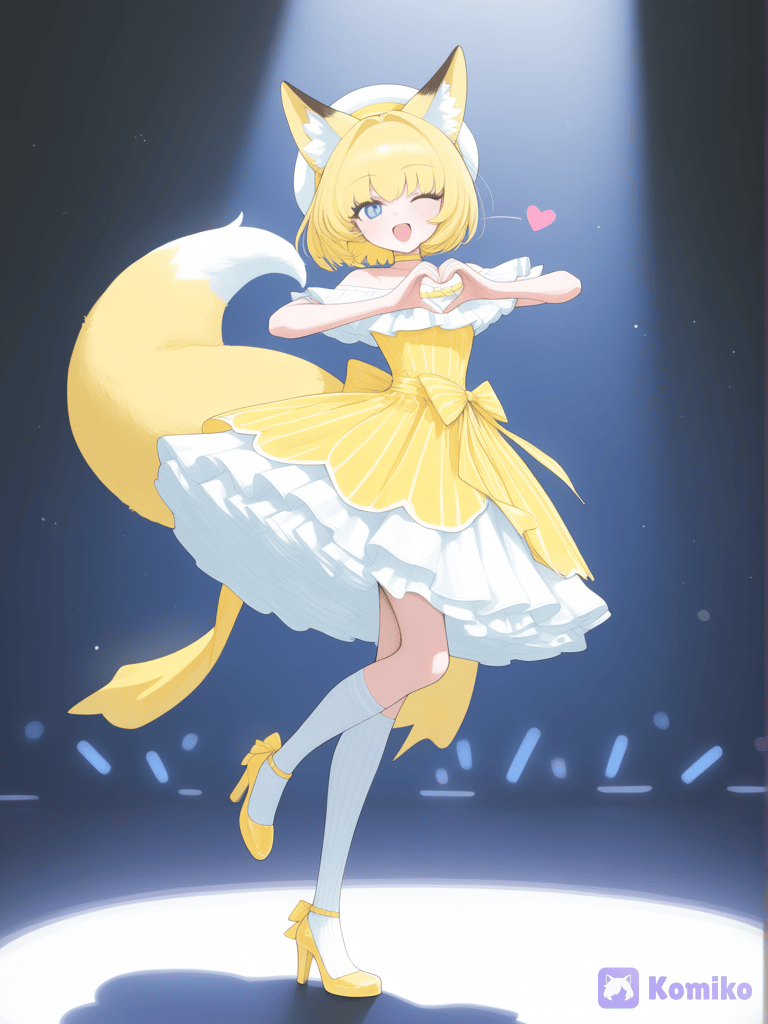 Idole Alix 💛🤍🦊