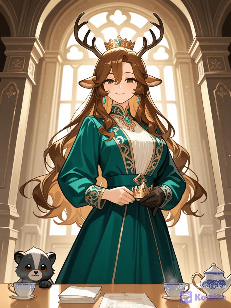 Оленёнок с короной 🦌👑
