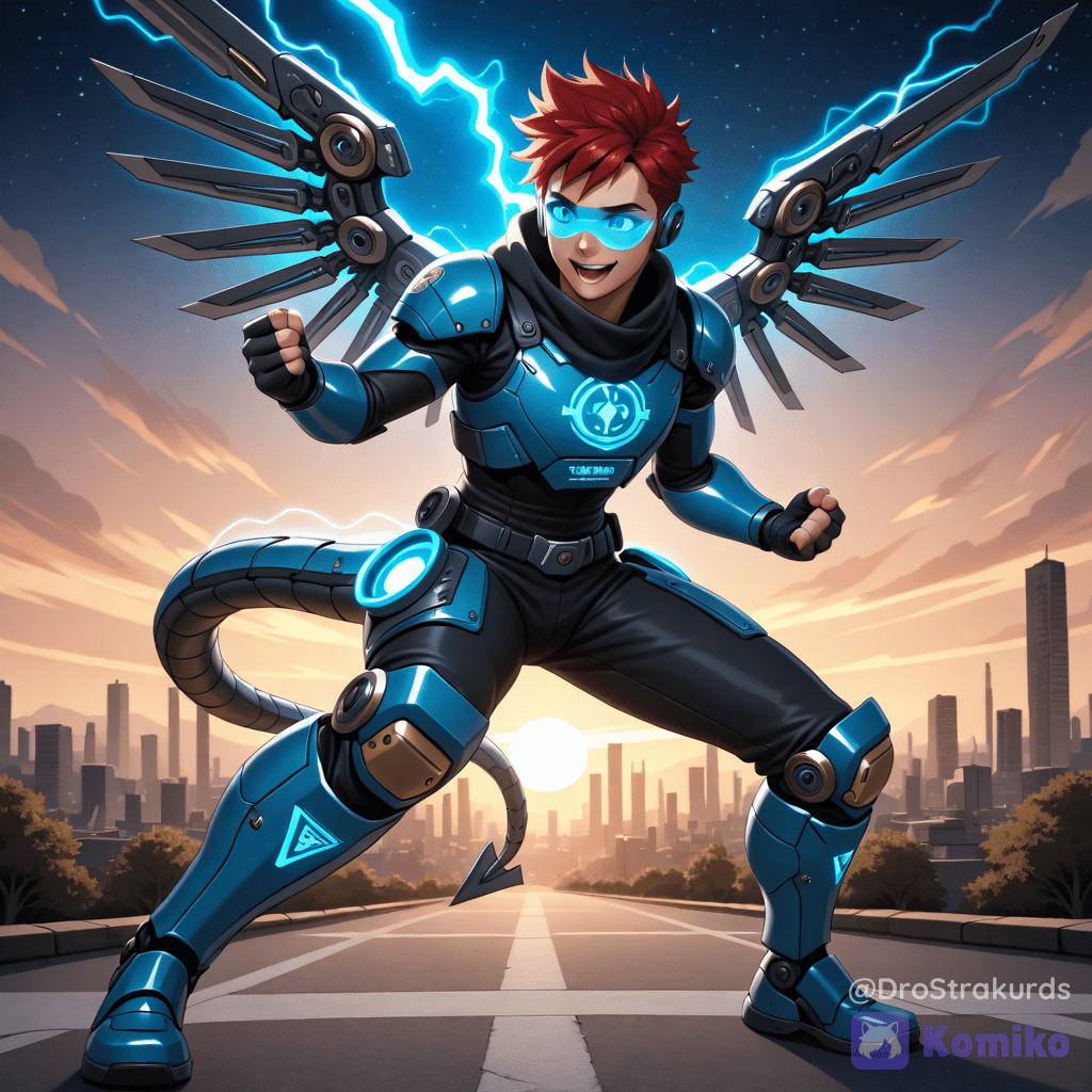 Kaelen Vortex The Cyber Dragon Dancer