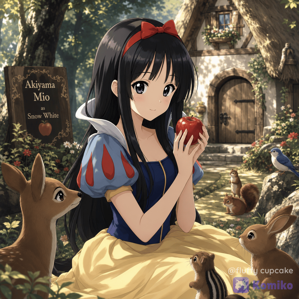 mio as snow white