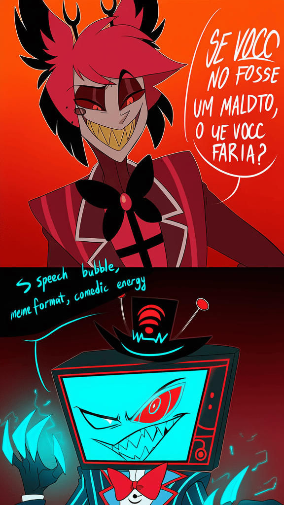A pergunta de alastor))Alastor's question
