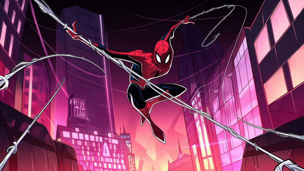 Hazbin hotel spider Man