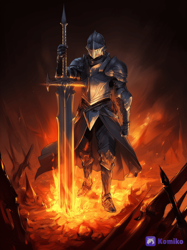May the burning embers illuminate my journey! 🔥⚔️