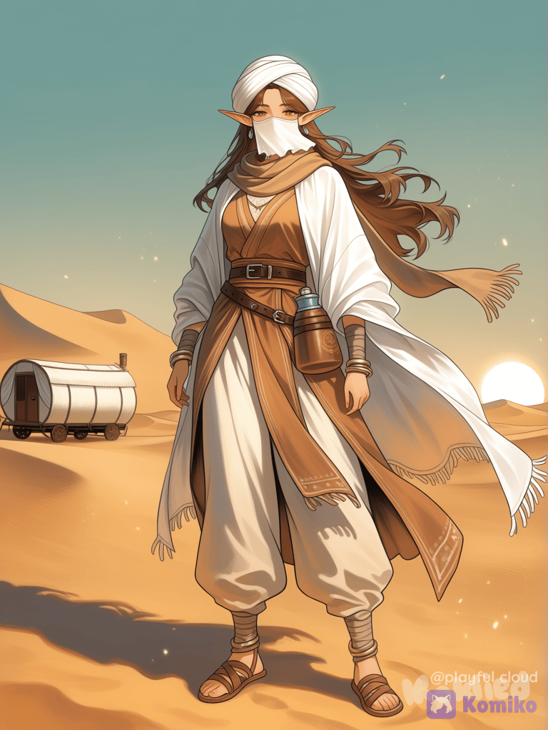 Desert traveler