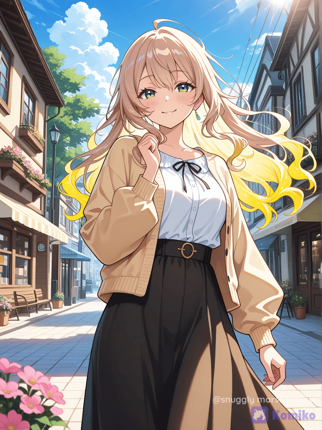 Tender smile