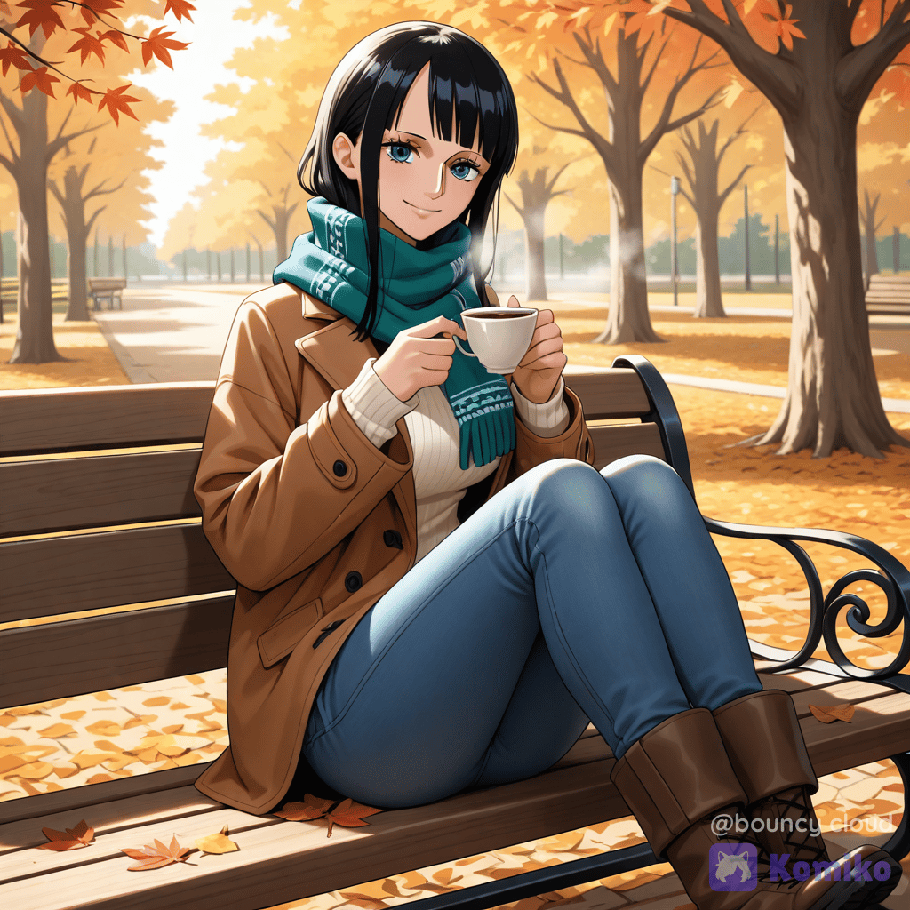 Robin enjoying autumn