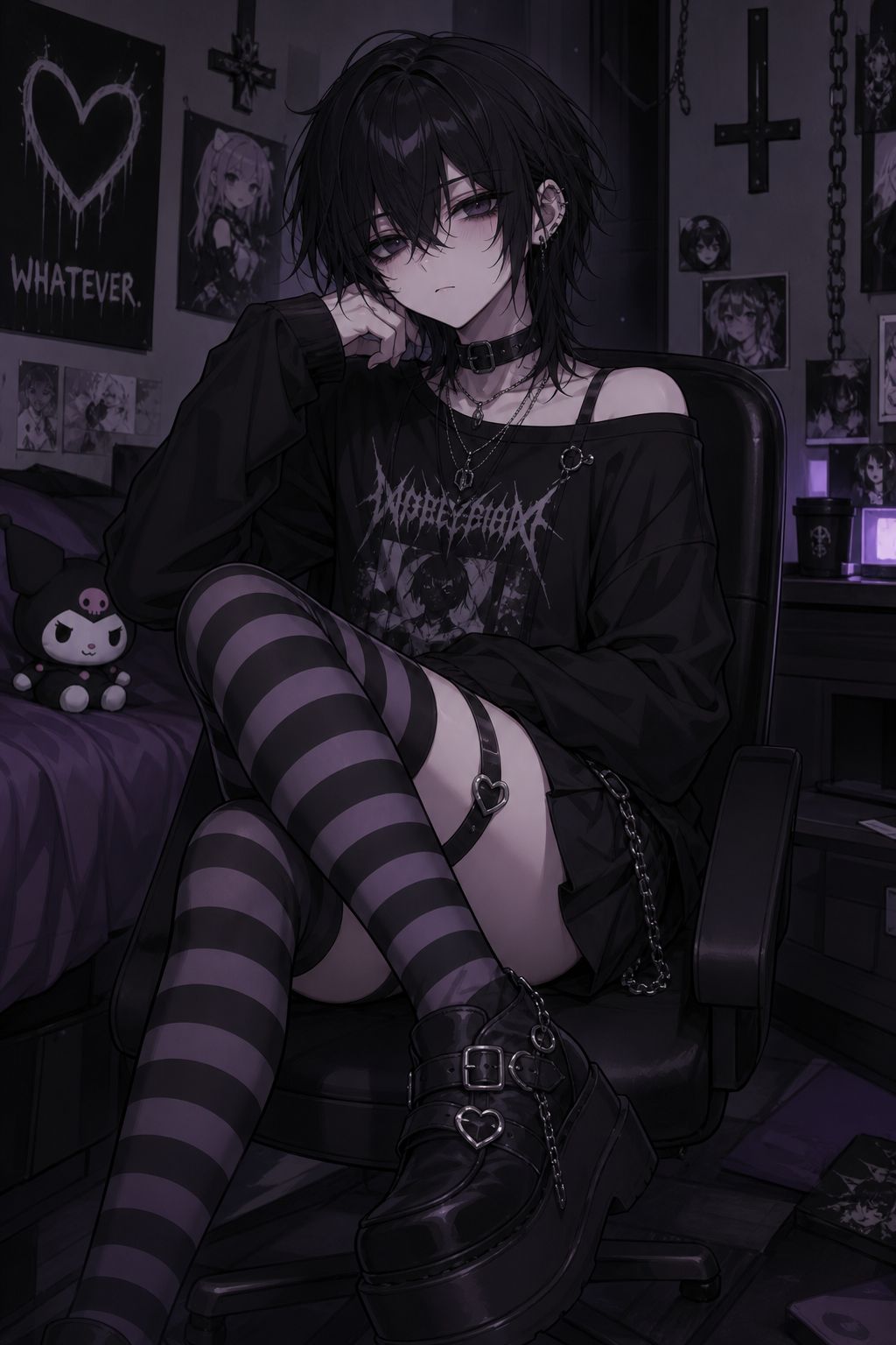 Goth Femboy 🖤