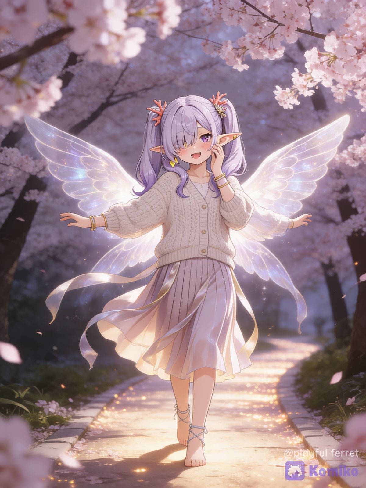 She was a fairy...