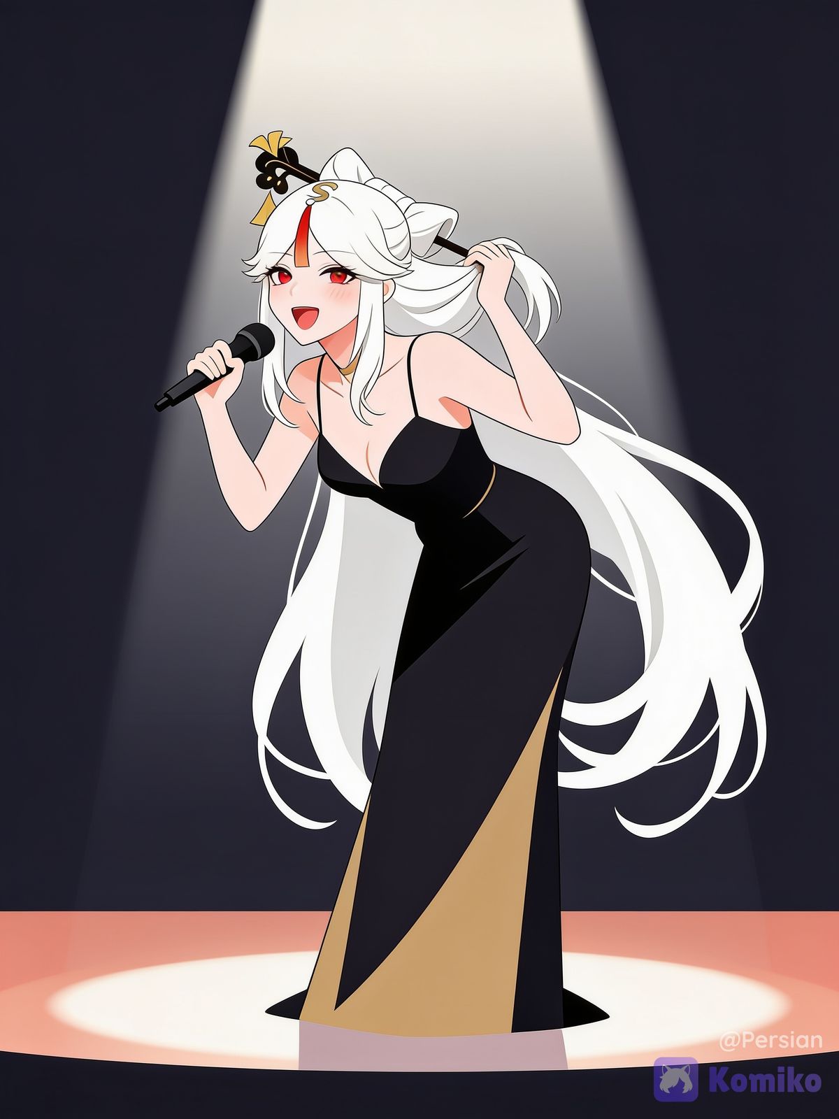 Cantora da Genshin