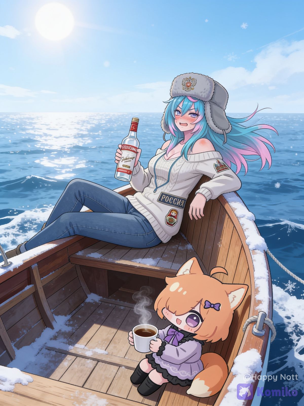Russian Nott and Komiko