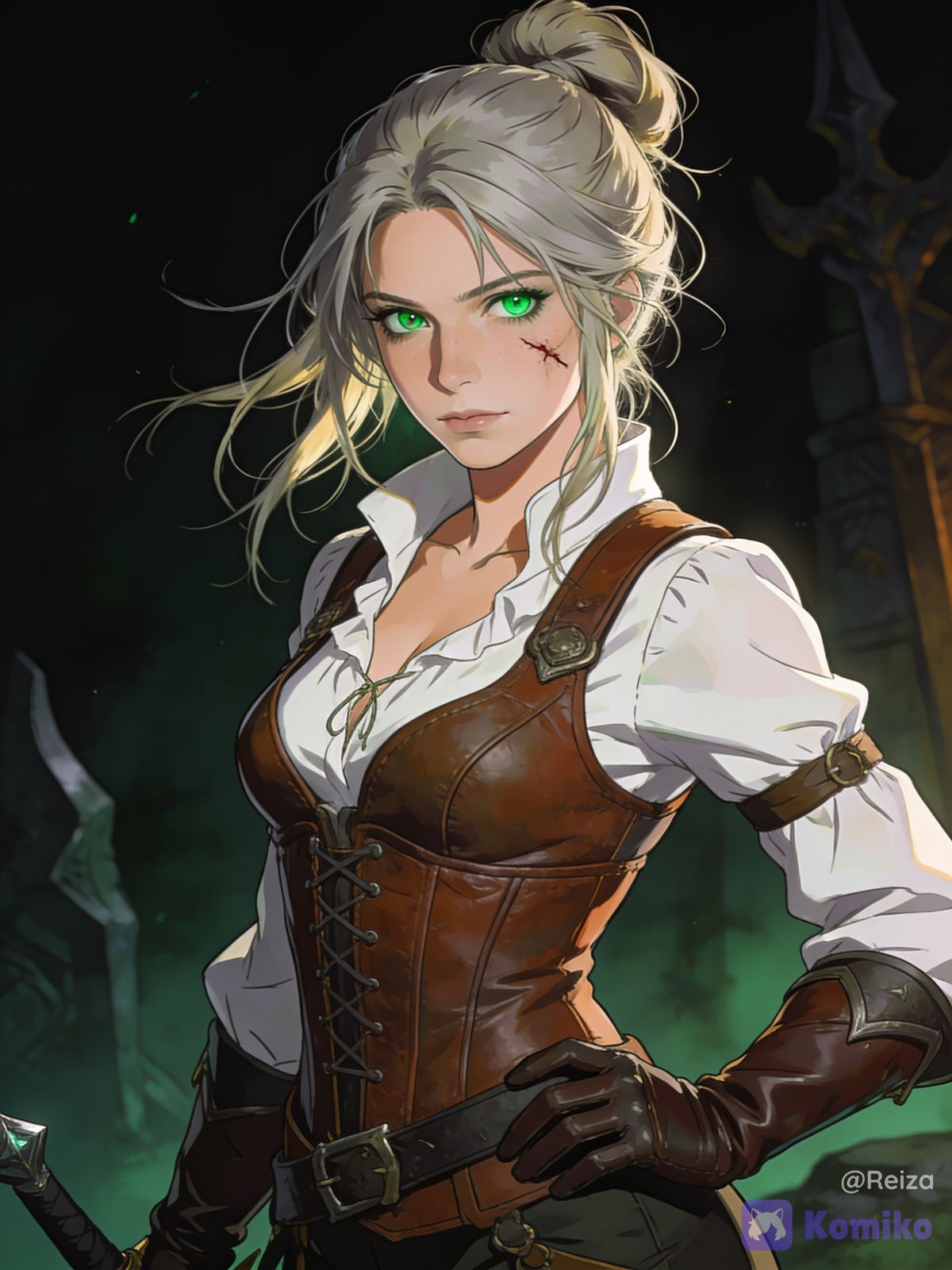 💚 Cirilla Fiona Elen Riannon: "Ciri" Anime Edition