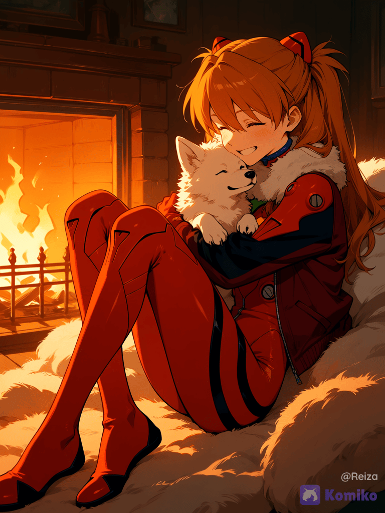 Asuka And Her Little Furry Friends💫
