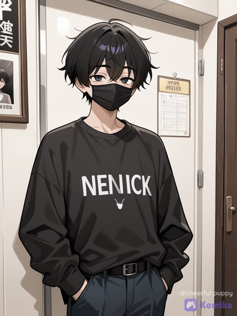Mask on the one