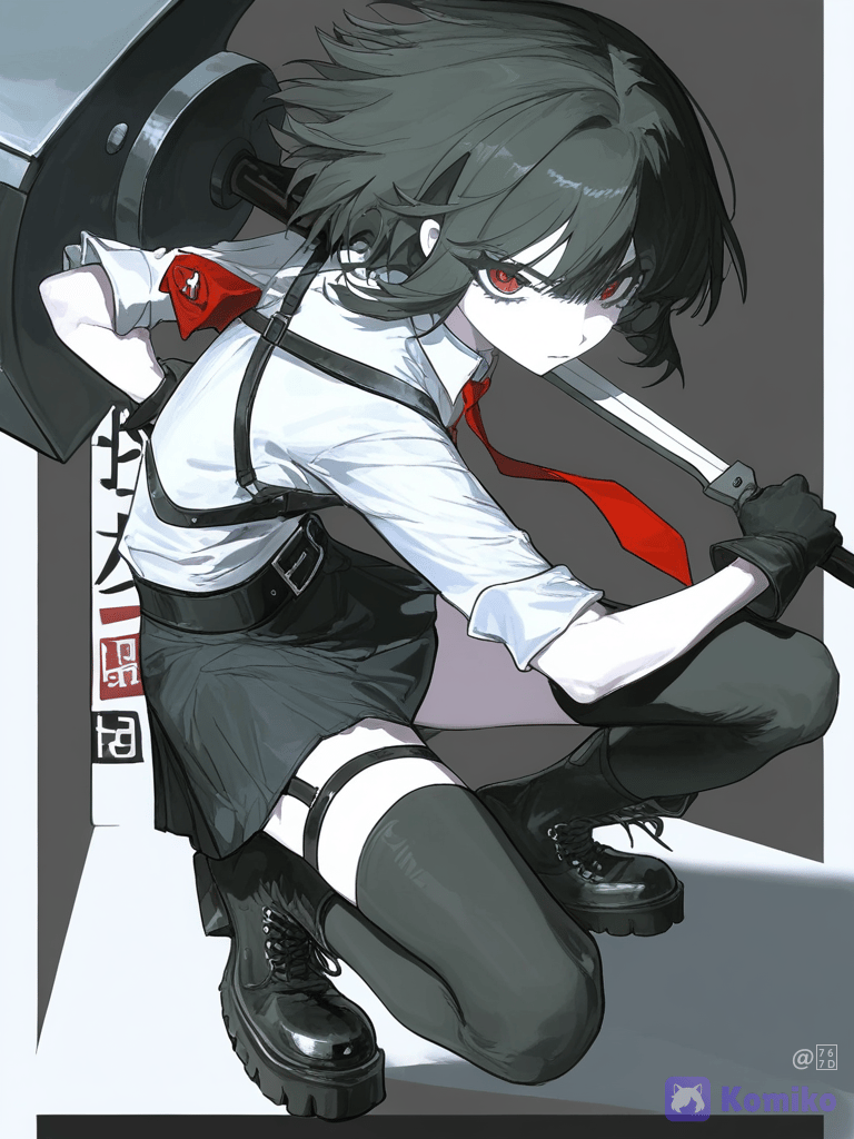 現代ファンタジー系どっかの反乱者の取り締まりとかしてそうなかっけぇ公安の女性的な
