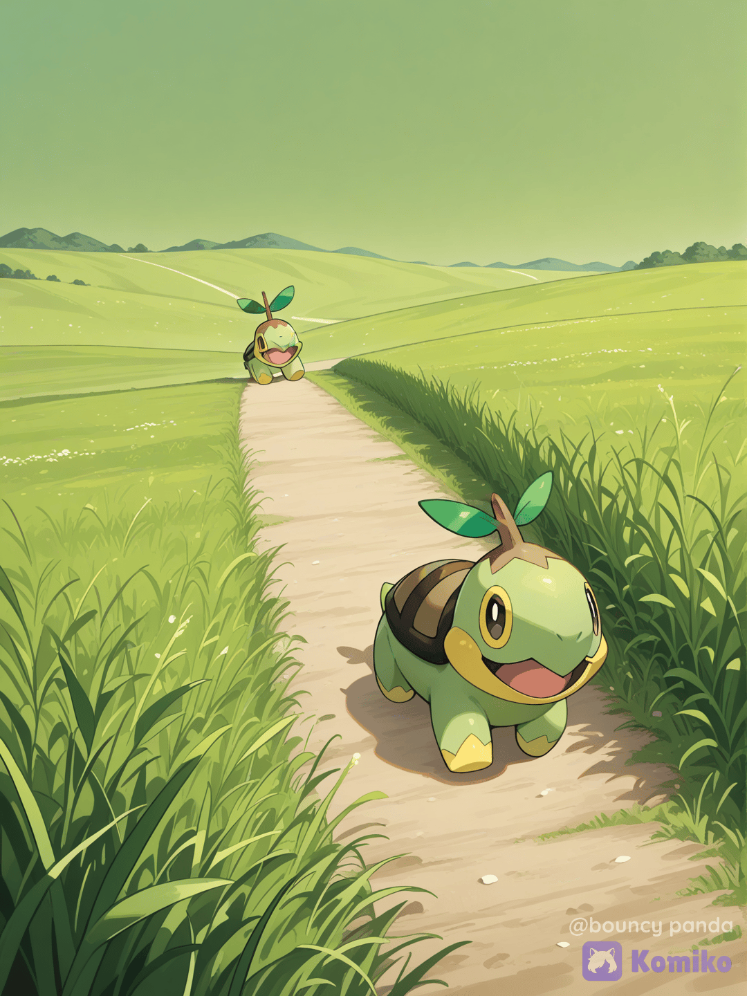 My three favorite starter Pokémon