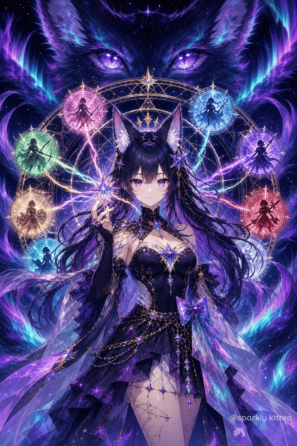 Commander of the magical girls
