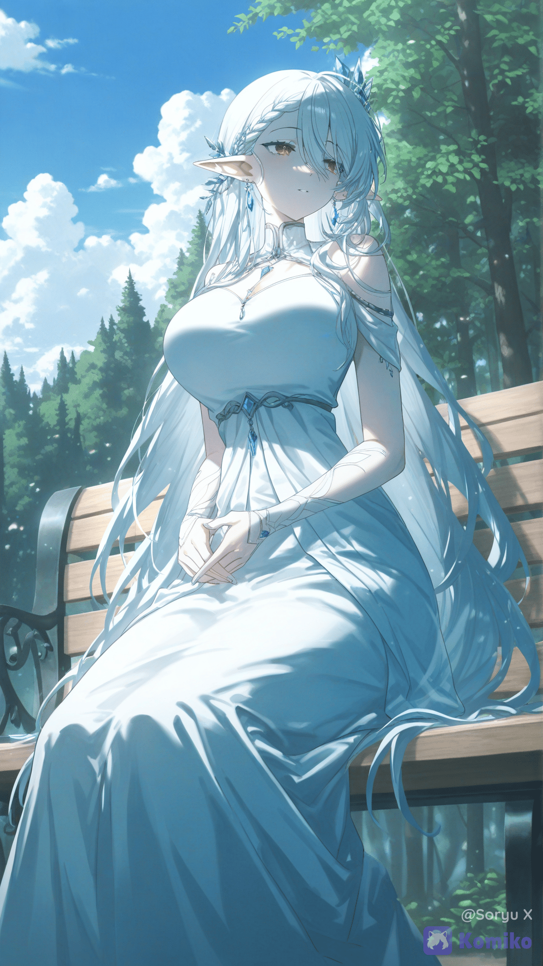 waiting for someone
