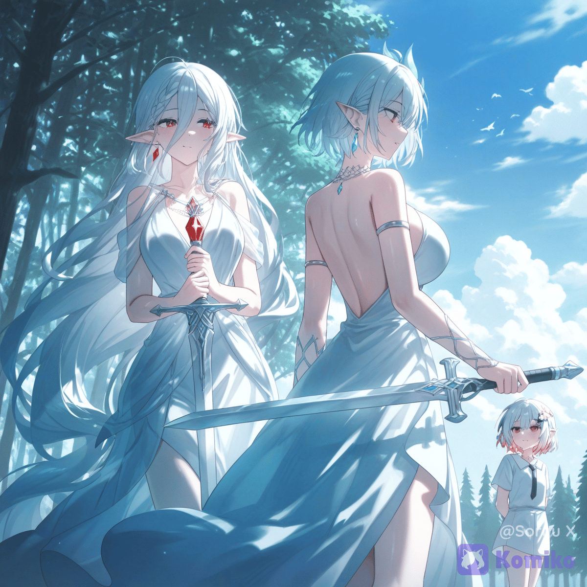 Sasha and Lyra, NPC one