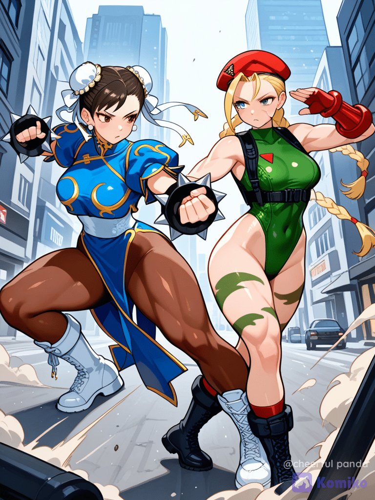 Cammy y Chun Li