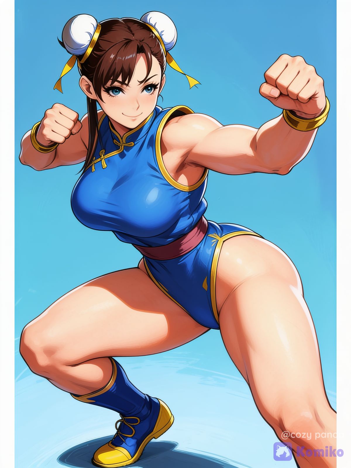 Chun-Li training