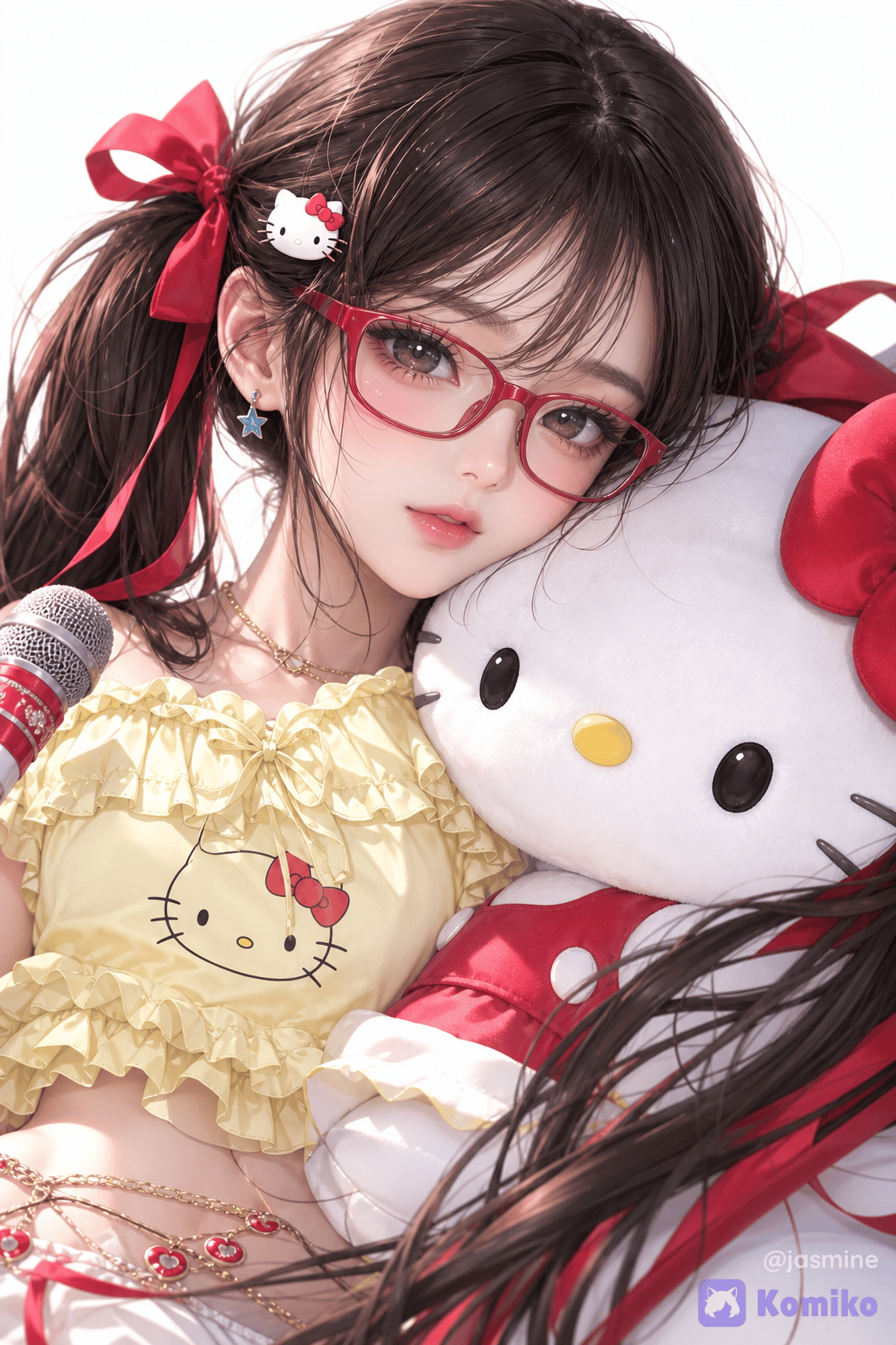 Hello Kitty's fan