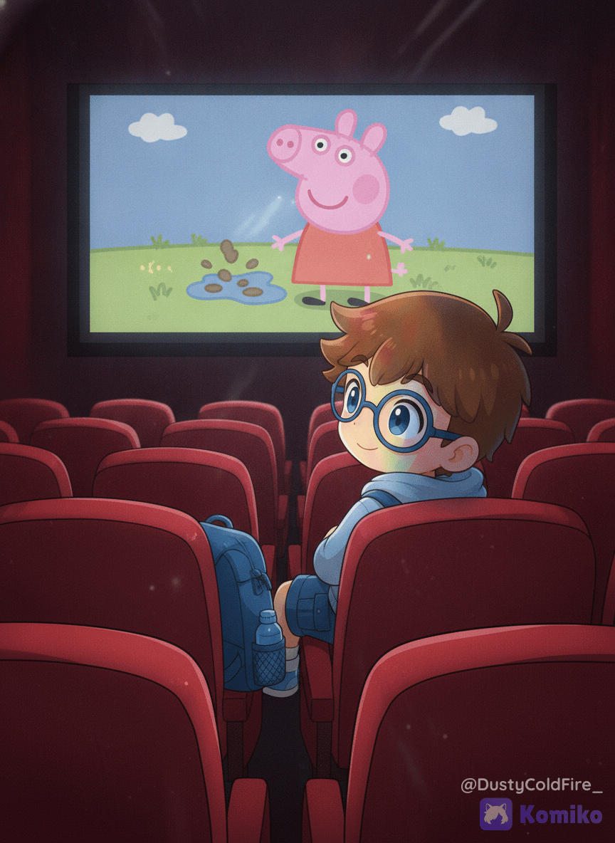 Dusty y la película de Peppa pig