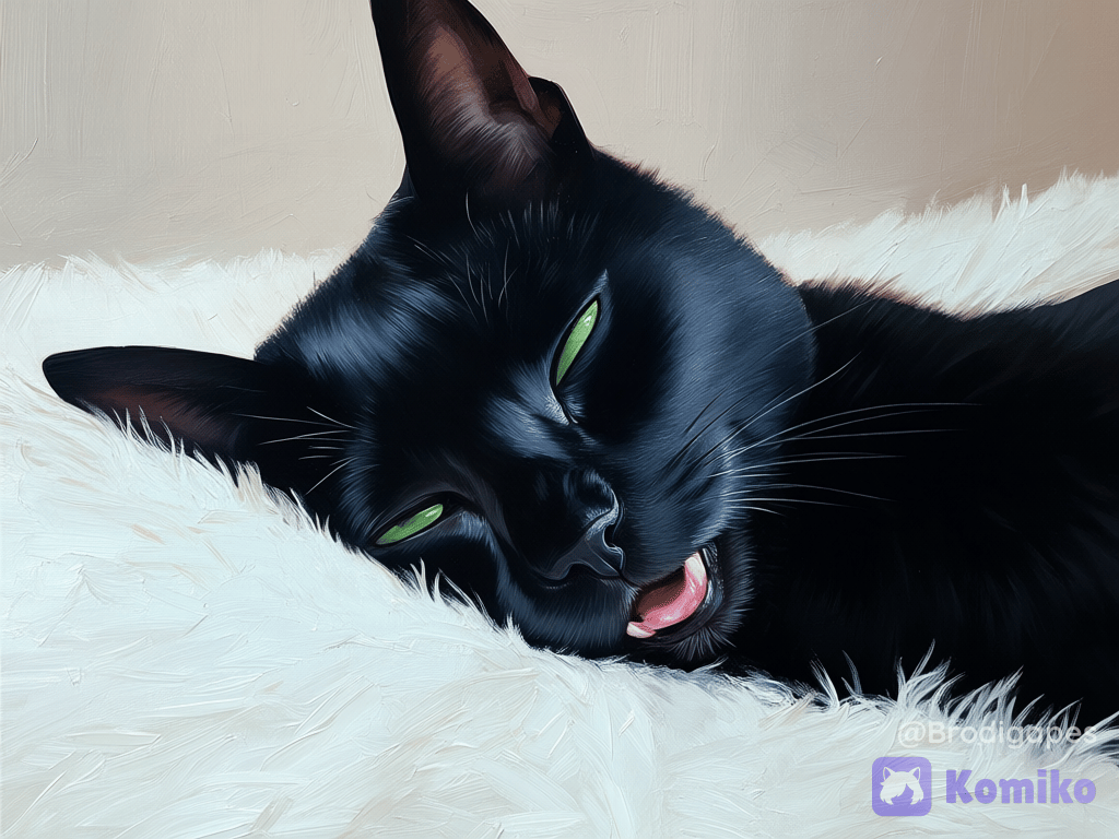 Idiot cat