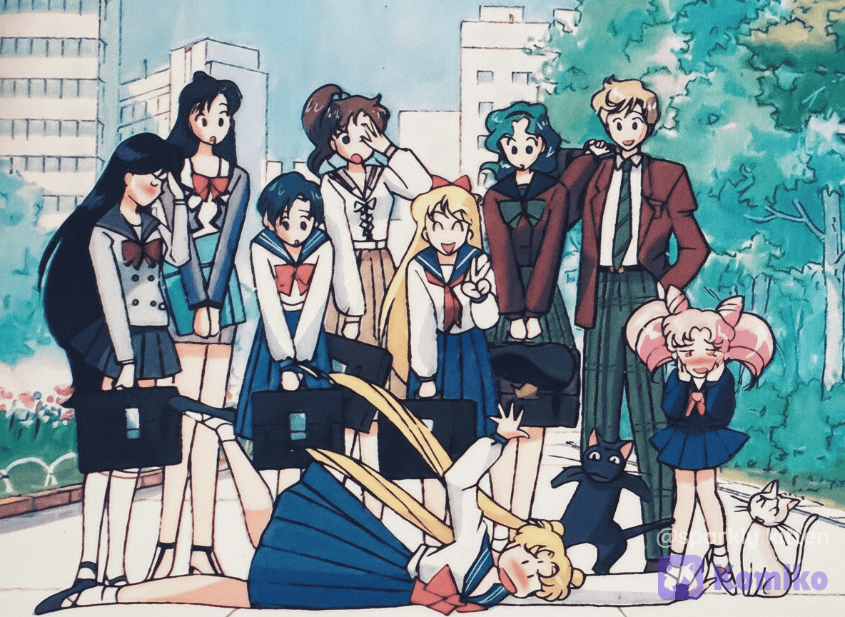 fotografía de las sailor del sistema solar