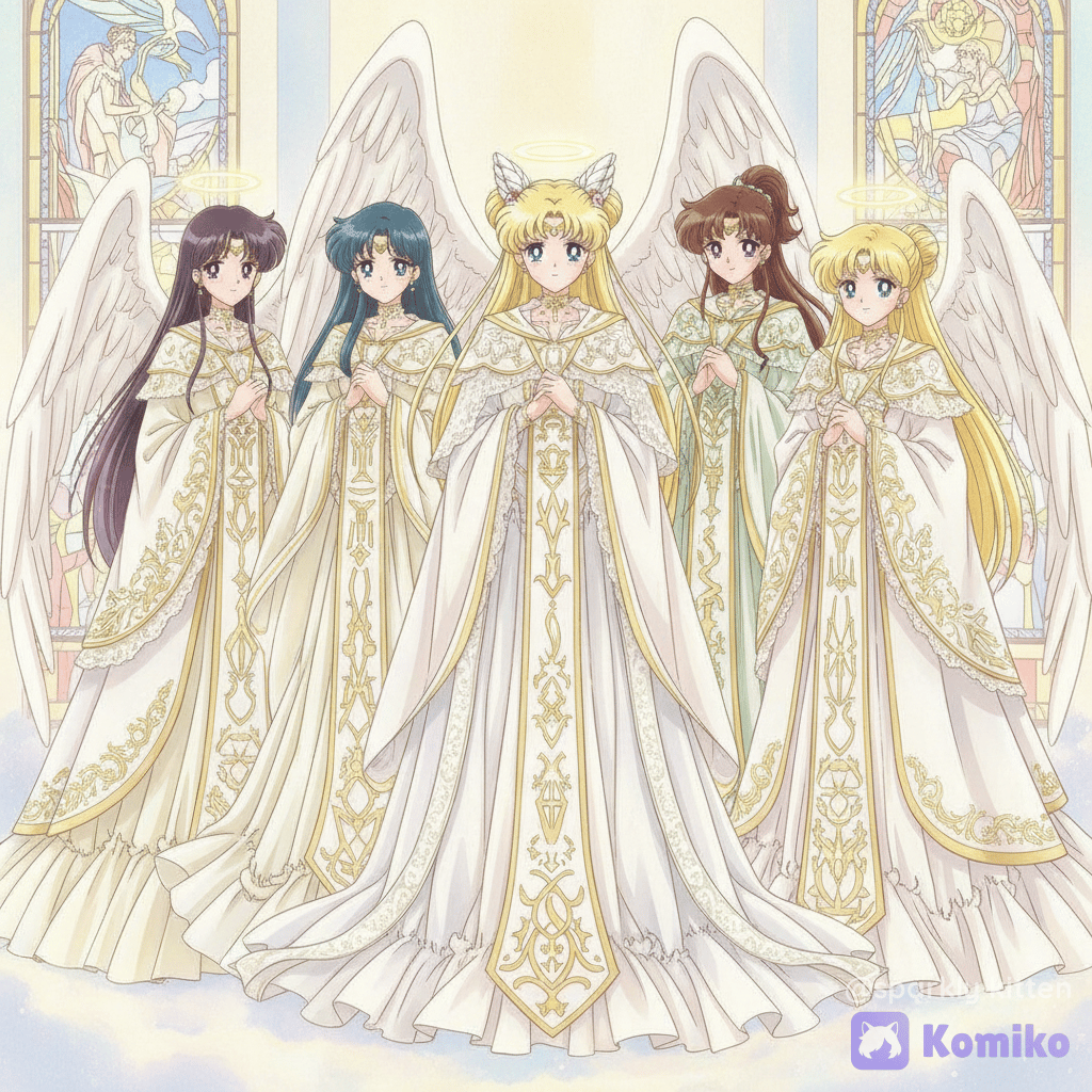 sailor scouts angel