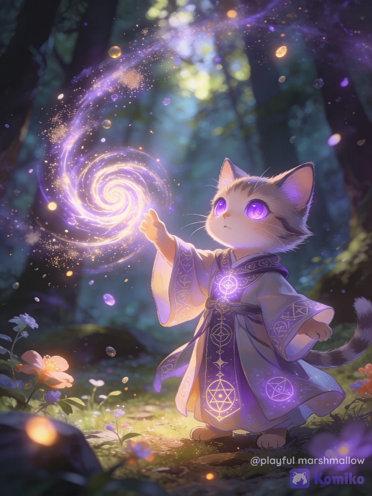 Mystical Cat Mage