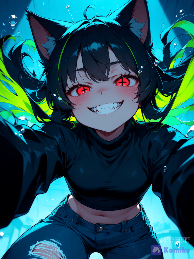 うわ！暁猫に襲われた