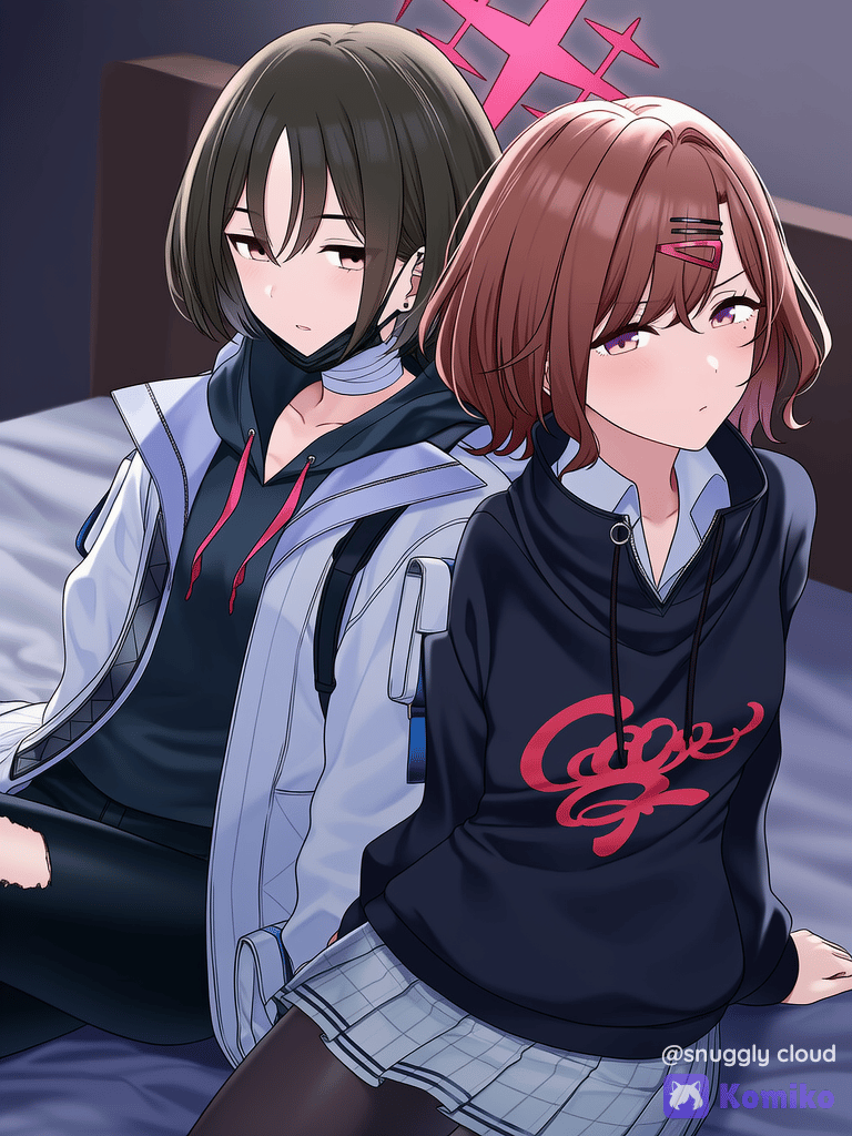 Misaki and Madoka