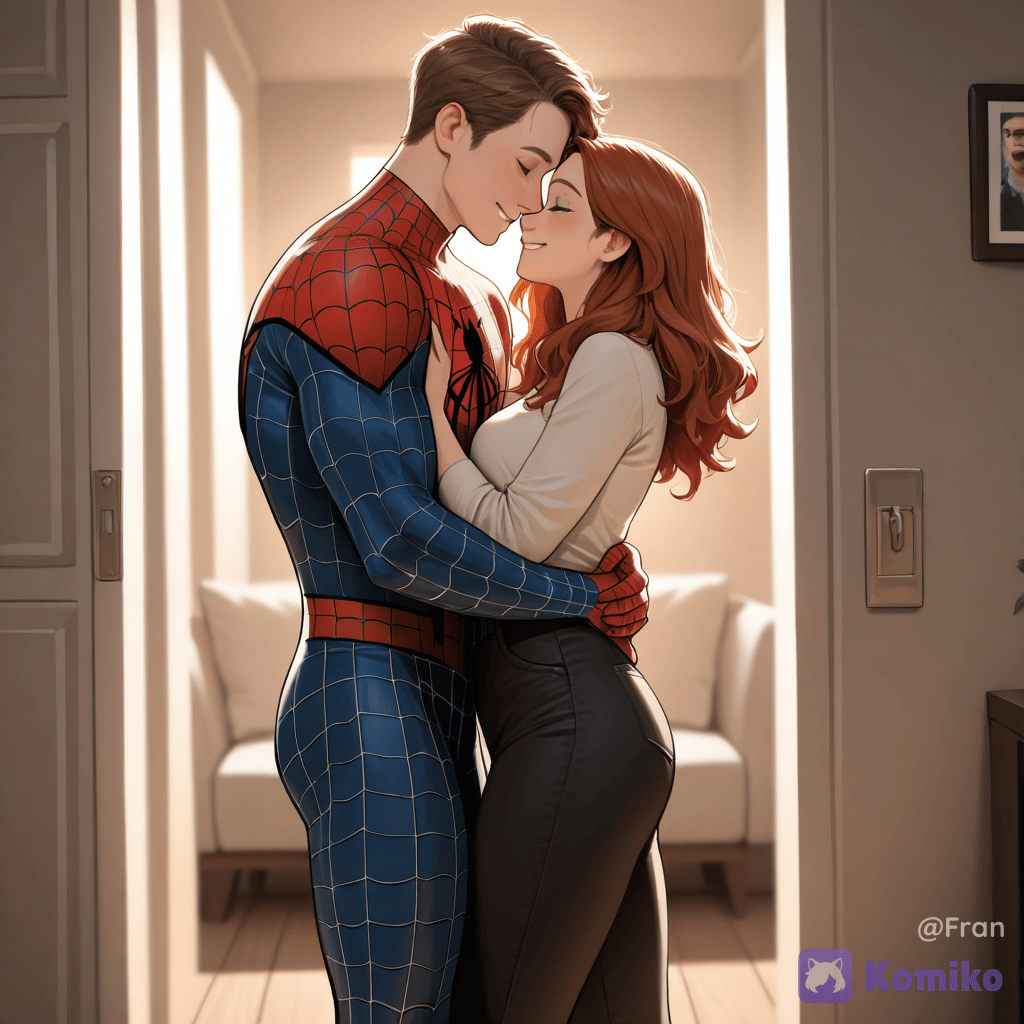 Peter paker y jean grey