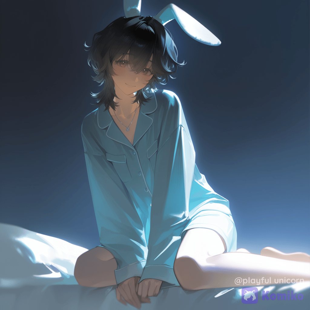 this bunny is eepy..