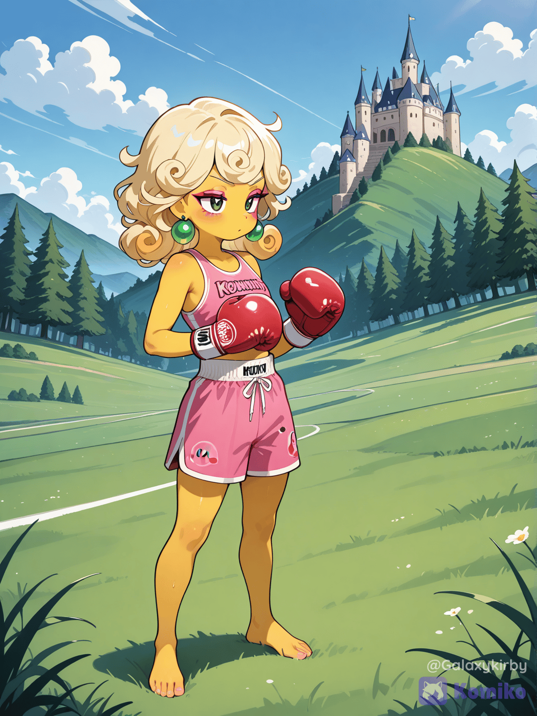 Ladylike boxing champ