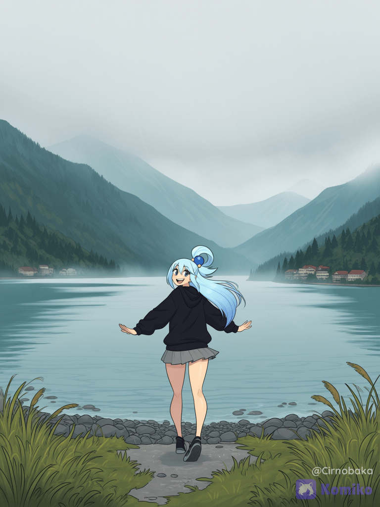 The lake