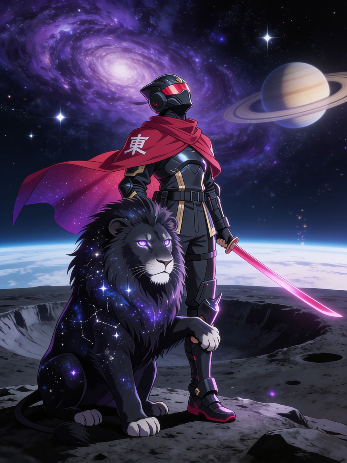 Space Ninja and Friend