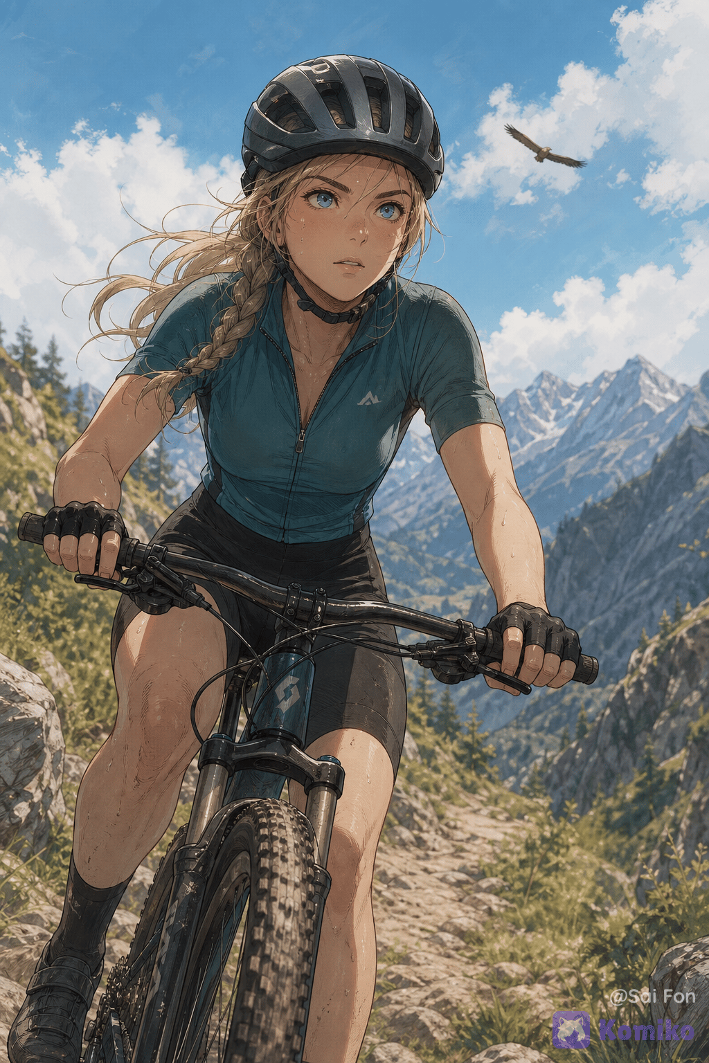 Reaching the summit