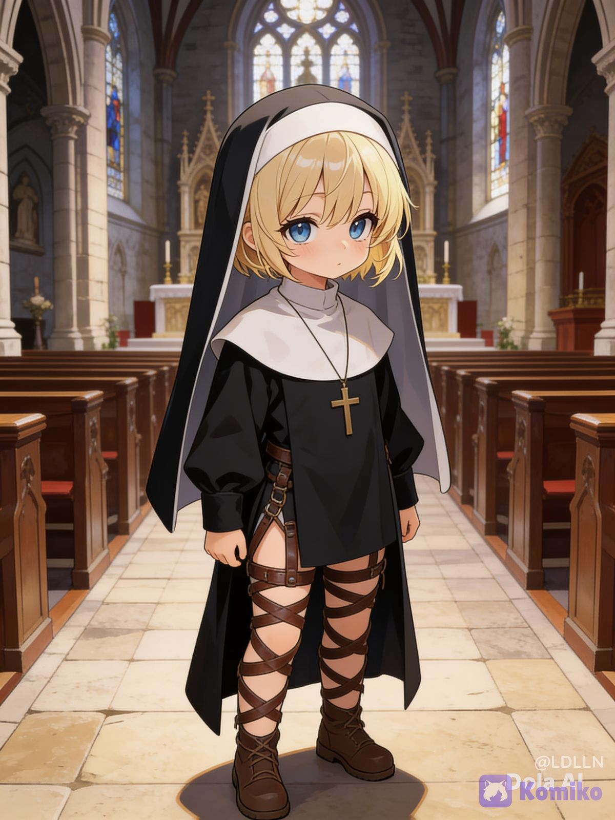 Actualmente elara lidia con los problemas de la santa iglesia