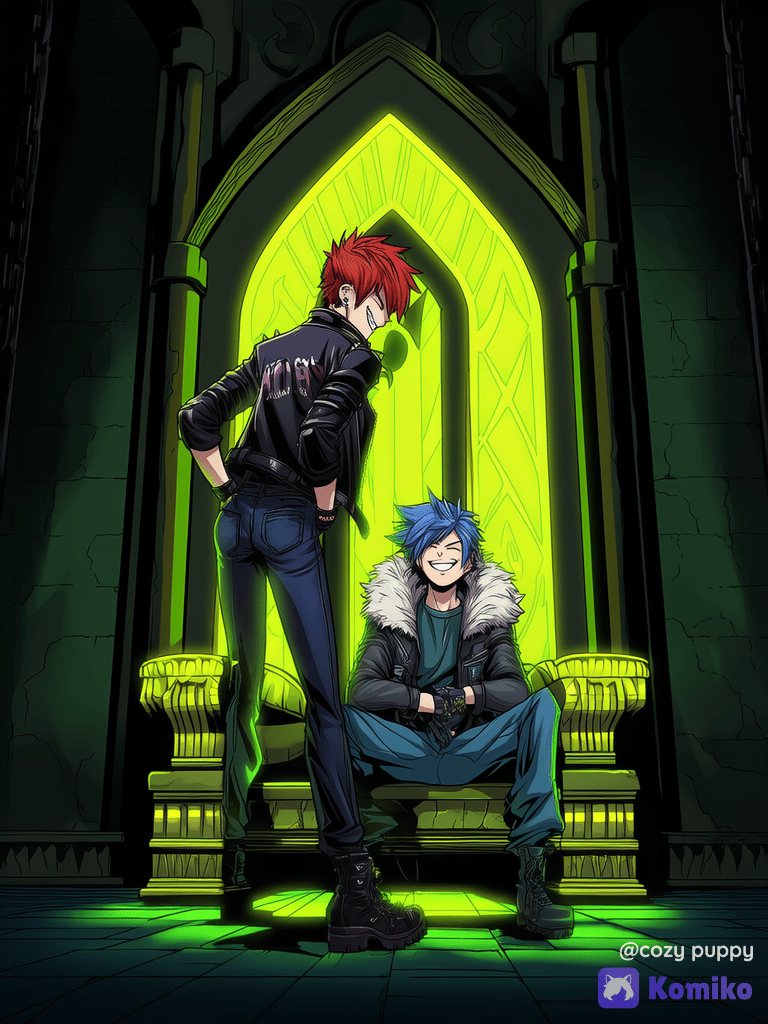 Two evil boys
